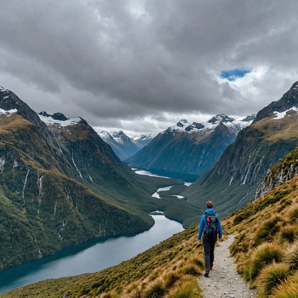Quels conseils pour une randonnée dans le parc national de Fiordland, Nouvelle-Zélande ?