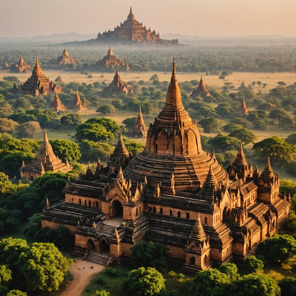 Comment organiser une visite des temples historiques de Bagan, Birmanie?