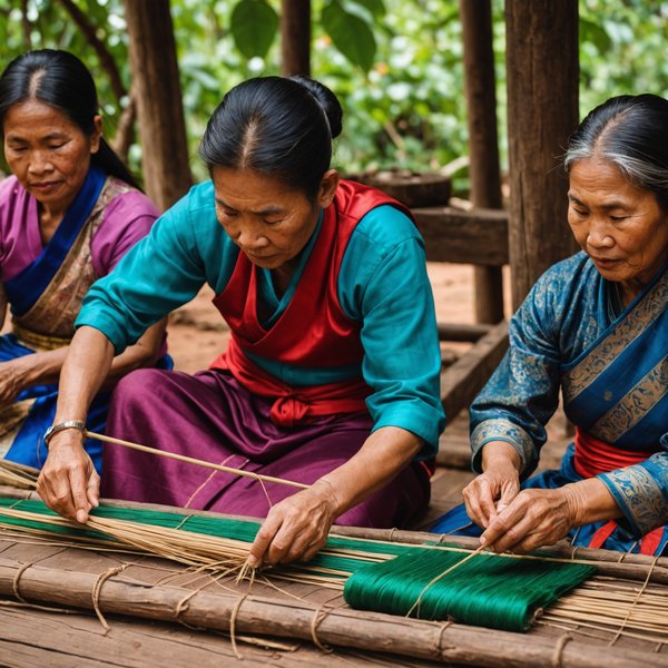 Comment découvrir les traditions de la fabrication de la soie au Laos?